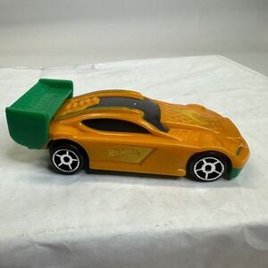 Hot Wheels Aquaman Orange Green‎ Race Car DC Comics McDonald's Toy 2018